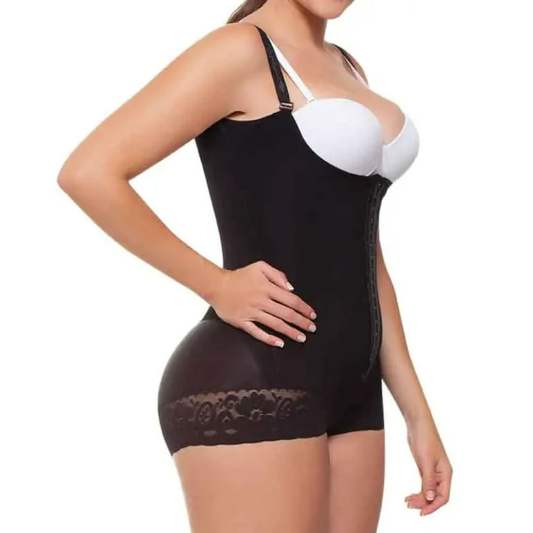 Salome Fajas Colombianas Mid Thigh Shapewear Butt Lifter Strapless Tummy  Tuck Bodysuit Compression Garment for Woman Faja Levanta Cola para Vestido  