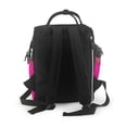 thumbnail image 3 of Zufioo Darkmagenta Print Large capacity mommy bag, diaper bag, waterproof parent-child backpack, multi-pocket design backpack suitable for travel and shopping, 3 of 6