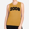 thumbnail image 2 of 2008 College Style Women's Muscle Tank X-Large Antique Gold, 2 of 5