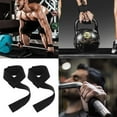 thumbnail image 3 of Straps 2PCS Weight Lifting Straps with Wrist Support Weightlifting Wrist Straps for Men and Women Gym Workout Straps for Weights Dead Lifting Exercise, 3 of 8
