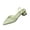 Green, variant on Women Pointed Toe Elastic Slingback Chunky Block Low Heel Slip On Pumps, Closed Toe Faux Leather Dressy Footwear,Kitten Heel Pumps Dress Shoes for Party Work Green 5.5