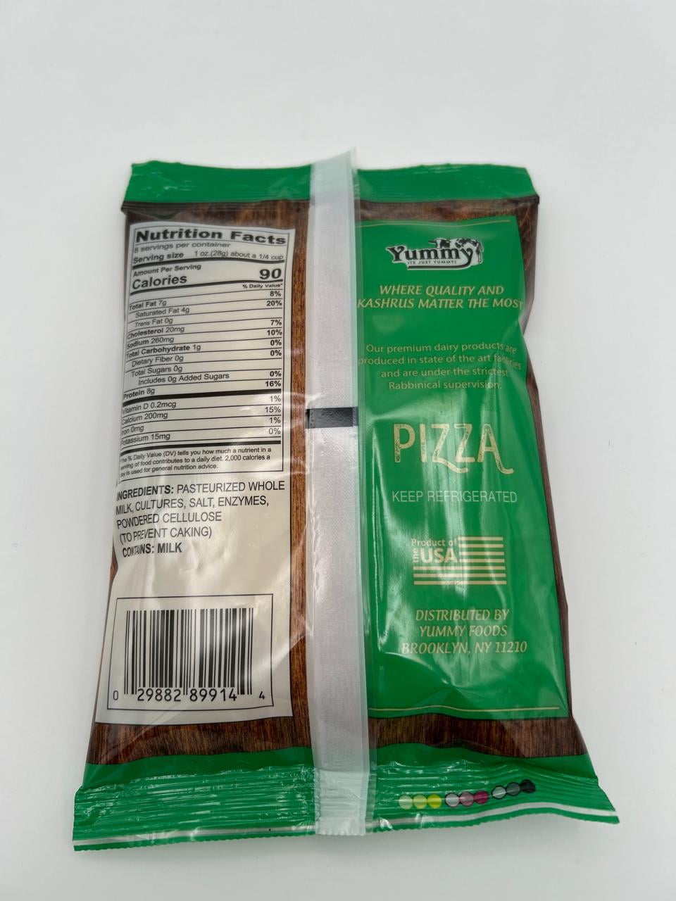 YUMMY SHREDDED PIZZA CHEESE 8 OZ