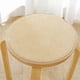 thumbnail image 2 of Sofa Vama Ropa de Cama Taburete redondo de madera maciza con cojín para silla, cojín grueso para las cuatro estaciones, taburete redondo de esponja, cojín grueso para asiento. for Navideño, 2 of 4