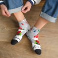 thumbnail image 3 of Naloa Merry Christmas Gnome1 Ankle Socks for Women Non Slip Socks No Show Socks Classic Low Cut Casual Socks Casual Socks, 3 of 7