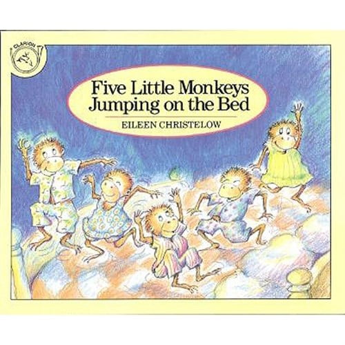 Pre-Owned Five Little Monkeys Jumping on the Bed (Five Little Monkeys Story) Paperback