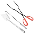 thumbnail image 1 of GOOHOCHY 1 Ensemble d'Outils de Feu en Fer pour Pinces à Feu Robustes Entretien de Cheminée, 1 of 7