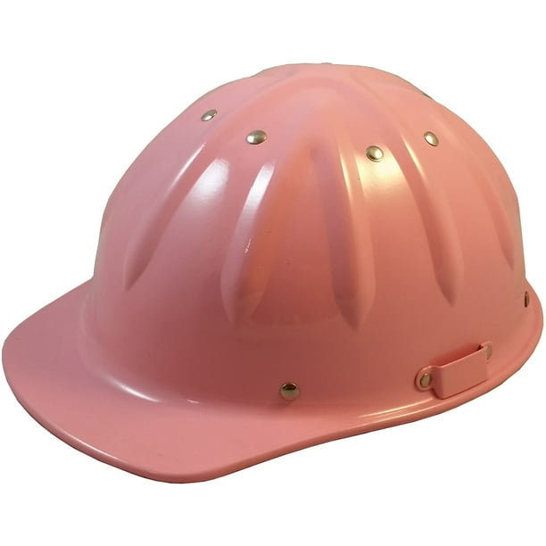 Skull Bucket Metal Cap Style Hard Hats Full Brim with Ratchet