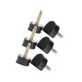 thumbnail image 4 of facefd 3 Pairs High Heel Tips Shoes Replacement Tap Caps Shoes Repair 9x10mm, 4 of 9