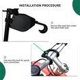 thumbnail image 4 of Bike Tow Rope,Bike Trailer Strap,Retractable Bicycle Traction Rope, Bike Attachment, Outdoor Cycling Tools Compatible (Black), 4 of 5