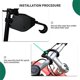 thumbnail image 4 of Bike Tow Rope,Bike Trailer Strap,Retractable Bicycle Traction Rope, Bike Attachment, Outdoor Cycling Tools Compatible (Black), 4 of 5