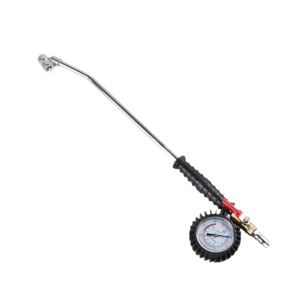 Adaptador de medidor de presión de para inflador de neumáticos, compresor de , herramienta resistente para inflar neumáticos de bicicleta y