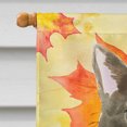 thumbnail image 3 of Carolines Treasures CK3077CHF Bombey Automne Feuilles Drapeau Toile Maison Taille, 3 of 4