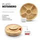 thumbnail image 5 of Plato Botanero de Bambú Idea Nuova 5 Divisiones, 5 of 5