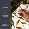 thumbnail image 4 of Artscape Cascade Sidelight 12" x 83" Window Film with Stained Glass Design, 4 of 10