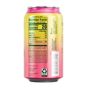 Bloom Nutrition Pop Prebiotic Soda, Raspberry Lemon, 12 fl oz Can