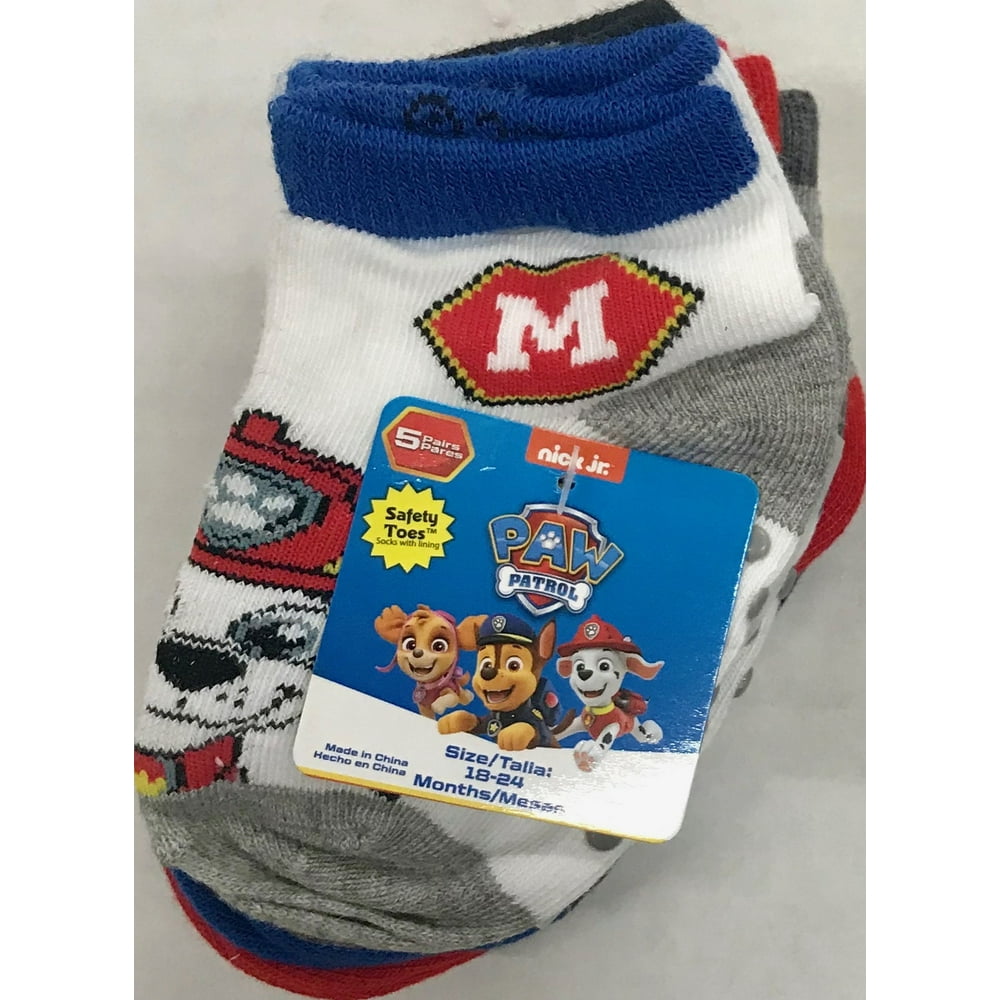 paw patrol socks asda