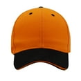 thumbnail image 1 of MIASHUI Casquette de Baseball Unisexe Mode Été Protection Solaire pour Usage Extérieur et Quotidien, Ajustement Réglable pour Confort, Légère pour Hommes et Femmes Orange, 1 of 4