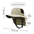 thumbnail image 4 of Ultra-Light Waterproof Sun Hat with UV Protection - Perfect for Surfing, Fishing, and Outdoor Adventures, 4 of 5