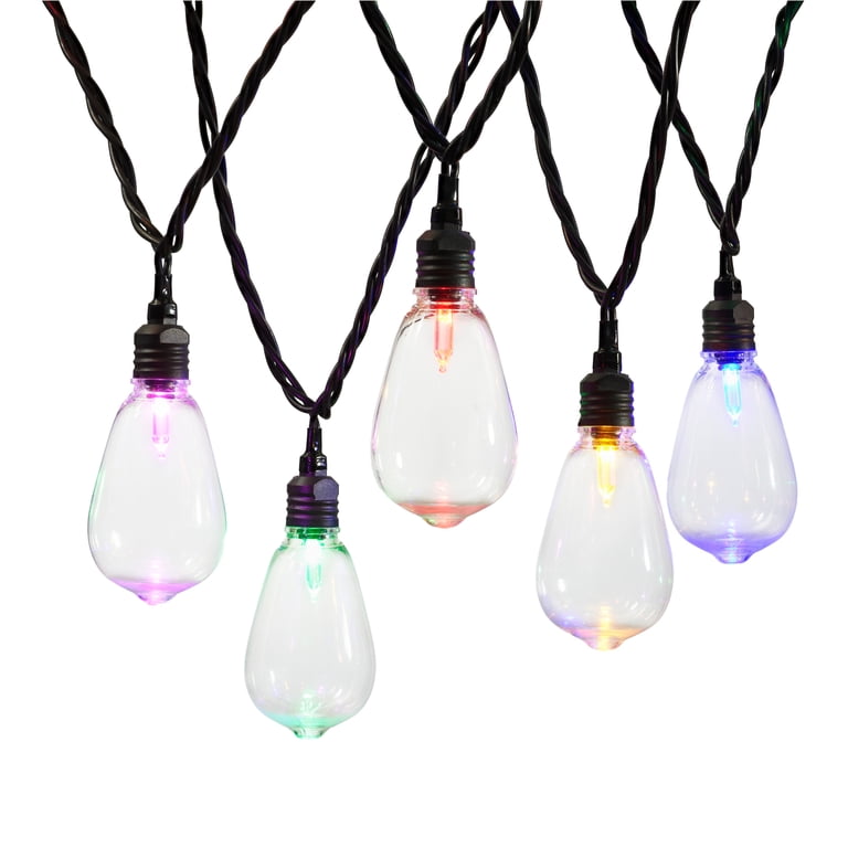 Mainstays 30-Count Color-Changing LED Edison String Lights photo 4