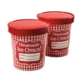 thumbnail image 4 of Hamilton Beach Homemade Ice Cream 1 Pint Storage Tubs and Lids, Red (32 Pack), 4 of 5