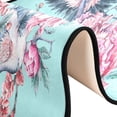 thumbnail image 6 of SKYSONIC 2'X6' Valentine Crane Flowers Runner Rug with Rubber Backing, Romantic Bird Non Slip Entryway Rug Runner Washable Soft Area Rug Carpet for Hallway Bedroom Kitchen Decor, 6 of 6