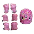 thumbnail image 1 of Casco de bicicleta para niños, resistente, transpirable y cómodo, ideal para patinar. Rosa, 1 of 8