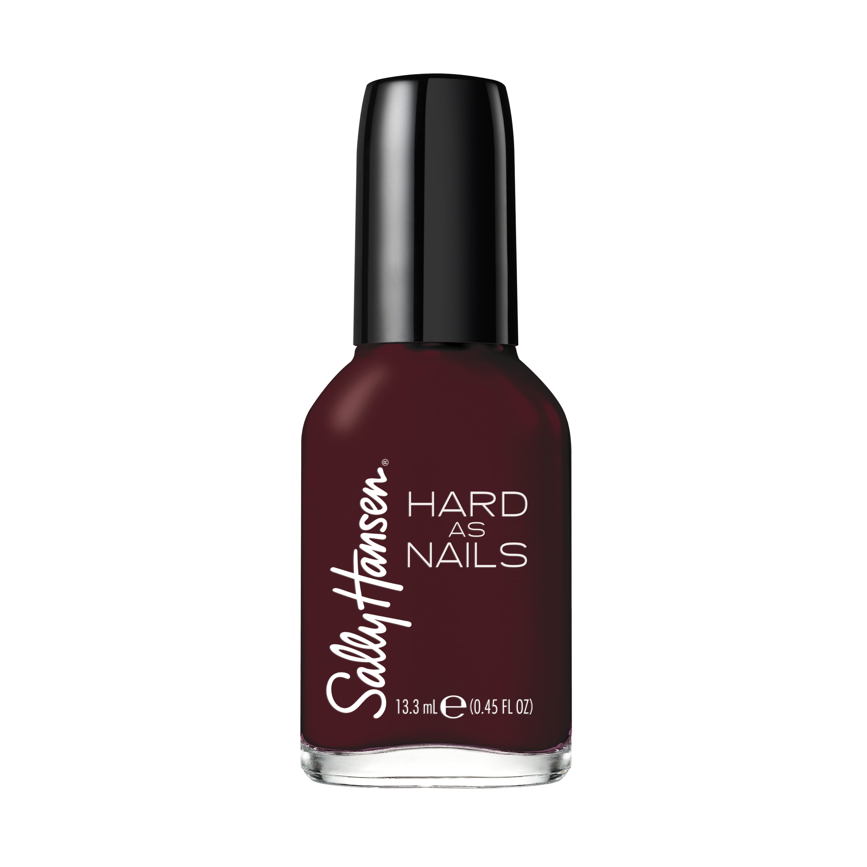 Sally Hansen Hard As Nails Nail Color, Garnet Attention 0.45 fl oz, Nail Polish