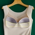 thumbnail image 4 of Drie High Stretch Base Vest Womens Thermal Tank Tops Fleece Cami Underwear Tops Sleeveless Undershirt Warm Base Layer Vest Black,3XL, 4 of 7