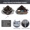 thumbnail image 4 of Angelkiss Hobo Shouder Purses for Women Crossbody Bag with Adjustable Long Straps Ultra Soft with Multiple Pockets, 4 of 5