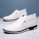 thumbnail image 4 of Zapatos de cuero para hombre, zapatos casuales de negocios, zapatos de moda Four Seasons, zapatos Bean a pedal, 4 of 5