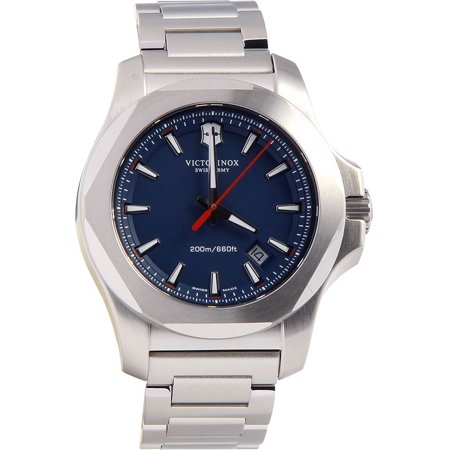 Victorinox Men's 241724.1 I.N.O.X. Analog Display Swiss Quartz Silver Watch