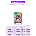 thumbnail image 5 of Funny Watercolor Adorable Rottweiler Peeking Through Torn Paper Effect Travel Luggage Cover Rottie Dog Lover Gifts Idea Suitcase Dust Protective Decor - 00026, 5 of 5