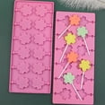 thumbnail image 4 of Inteprter Chocolate Moulds Lightweight Flower Baking Mold Cream Mold Non-stick Fondant Pastry Ice Tool Molds Kitchen Lovely Type3 NO3, 4 of 6