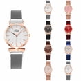 thumbnail image 3 of Resicozy Women's Watch for Ladies Female Wrist Watches Leather Thin Casual Simple Quartz with Date Calendar Pink#4, 3 of 3