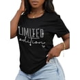 thumbnail image 2 of [2025 New Model]Hilinker Women's Funny Graphic Tees Casual Loose Summer Cute Tops Short Sleeve T ShirtsHip-hop street style, 2 of 10