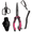 Pink, variant on Catfish Pro Tackle Boss Outlaw 4PCS Fishing 7.5" Plier Set, Pink – Stainless Steel Fishing Pliers with Line Cutters, Holster & Coiled Lanyard for Freshwater and Saltwater Fishing