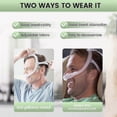 thumbnail image 5 of For Philips Respironics Dreamwear CPAP/BiPAP Ventilator Headband Headgear Replacement Part with Comfortable Nasal Pillow Mask Design, 5 of 5