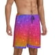 thumbnail image 2 of Balery Holiday Shiny Pantalones cortos de pijama de punto de algodón para hombre con cinturilla y bolsillos-XX-Large, 2 of 6