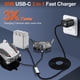 thumbnail image 2 of Cargador Betschkim PD 3 en 1 USB-C Fast de 30 W para drones DJI, 2 of 6