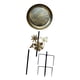 thumbnail image 5 of Comedero para pájaros, de pie, bebedero para pájaros, cuenco, accesorios, bebederos para pájaros espaciosos para el patio trasero, cuenco para paisaji, 5 of 9