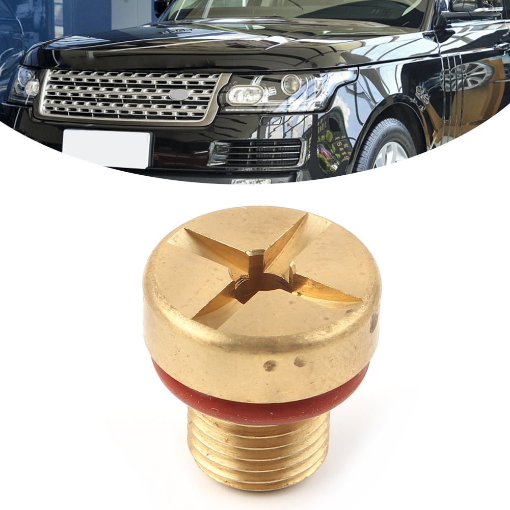 BFY Car Heater Pipe Radiator Water Pipe Male Thread Brass End Cap Solid ...