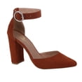 thumbnail image 1 of 669-85 Zapatilla Dama Mujer Miel Tacón 10 cm Cklass 669-85, 1 of 2