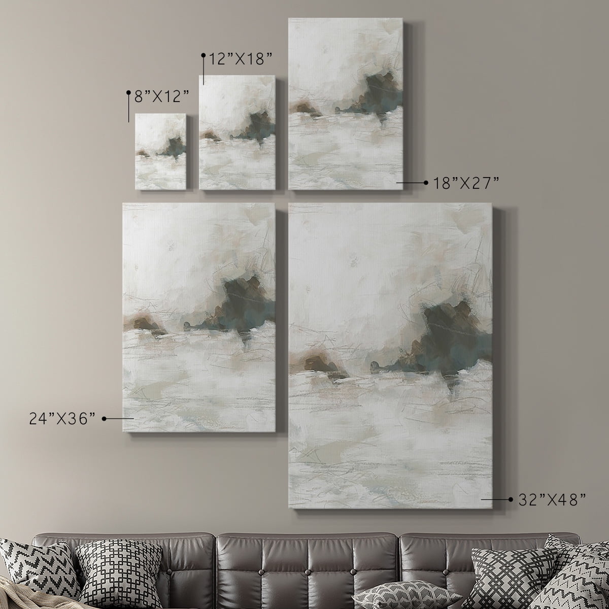 Horizon Break II Premium Gallery Wrapped Canvas - Ready to Hang
