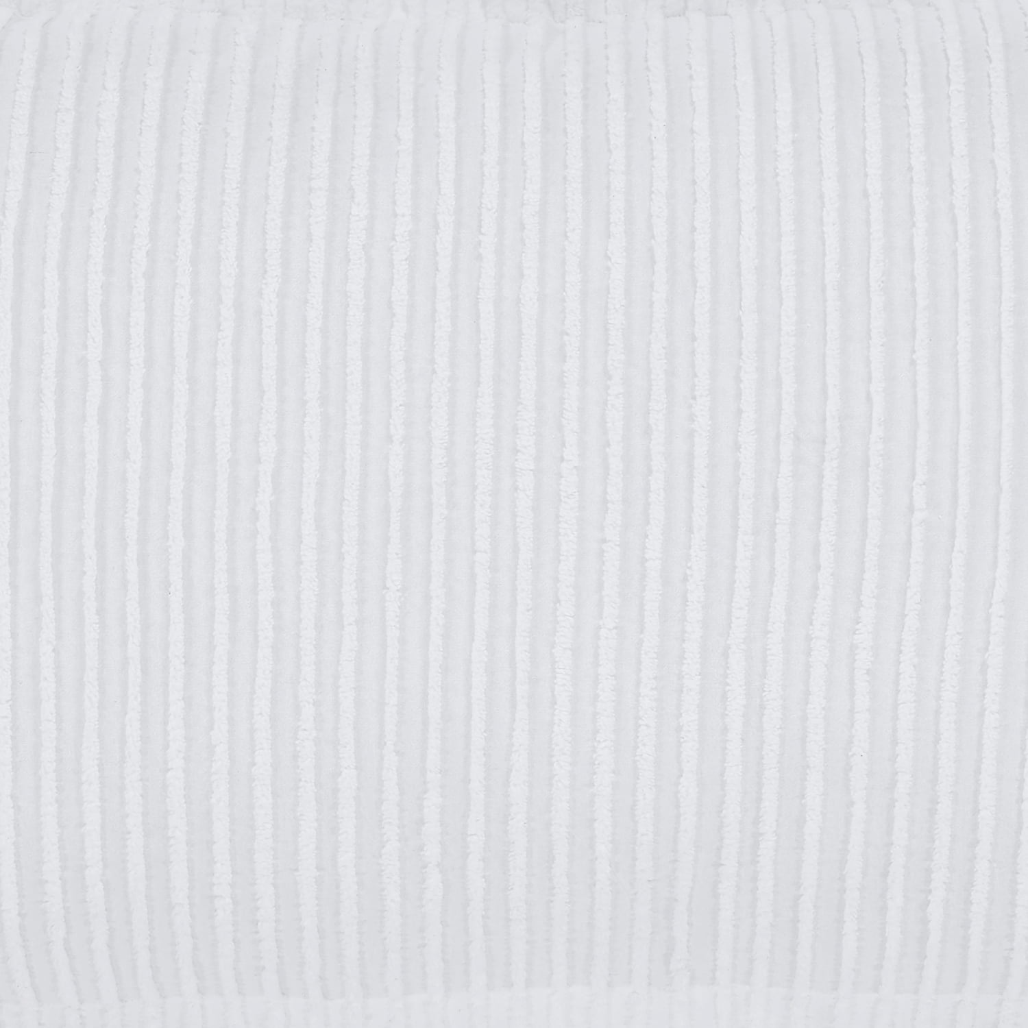 Better Trends Jullian Collection Solid Print 100% Cotton, Twin Bedspread, White