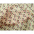 thumbnail image 4 of oneOone Tissu en Soie Tabby Imprimé Bloc Triangle Tissu BTY 42 Pouces de Large, 4 of 4