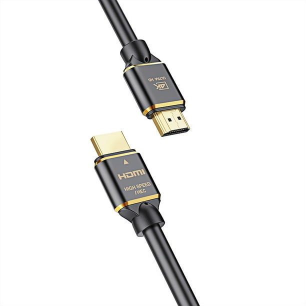 4K HDMI Cable 1.5m Snowkids 18 Gbps High Speed HDMI Cable 4K 3D 2160P 1080P Ethernet 28AWG Braided HDMI Cord Compatible with Audio Return Arc UHD TV Blu Ray PS4 PS3