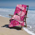 thumbnail image 4 of PHYHOO Abstract Roses Printed Microfiber Sand Free Pool Towel Lightweight Oversized Quick Dry Absorbent Compact Travel Must Have for The Swimming Summer Cruise Ship Essentials 30x60in, 4 of 8