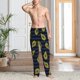 thumbnail image 2 of Balery Avocado Pantalones de pijama para hombre, pijama ultraligero, pantalón de descanso-X-Large, 2 of 6