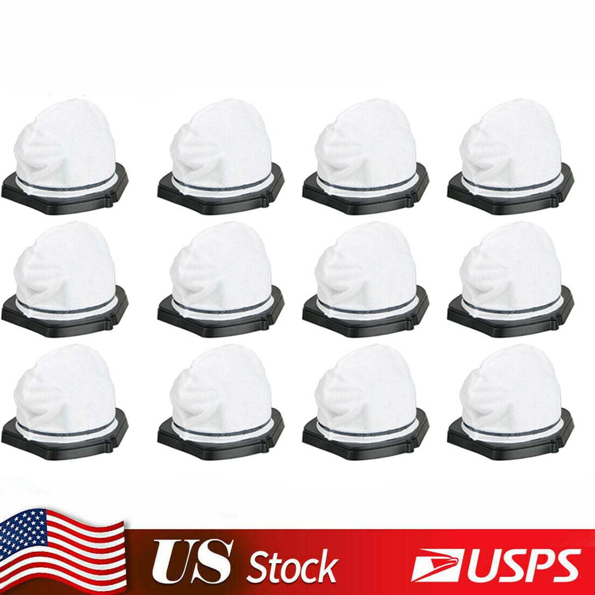 KiimSin Ersatzteile Set Für Shark Staubsauger - 2 Bürstenrollen + 2 HEPA Filter