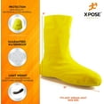 thumbnail image 2 of Hazmat Boot and Shoe Covers For Hazardous Materials - Explosives, Gases, Flammable Liquids, Peroxide and More – 2XL Yellow 12" Over the Shoe Protectors - by Xpose Safety, 2 of 5